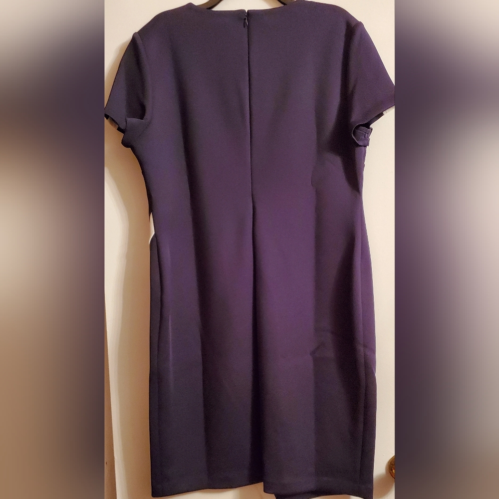Tommy Hilfiger Navy Dress with White Stripes - Picture 3 of 6